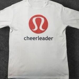 lululemon athletica White and Red Tee